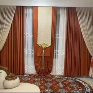 Brown Color Curtains